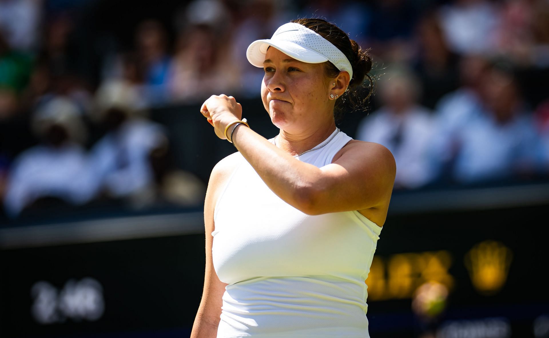 Amanda Anisimova at the Championships - Wimbledon 2025 - (Source: Getty)